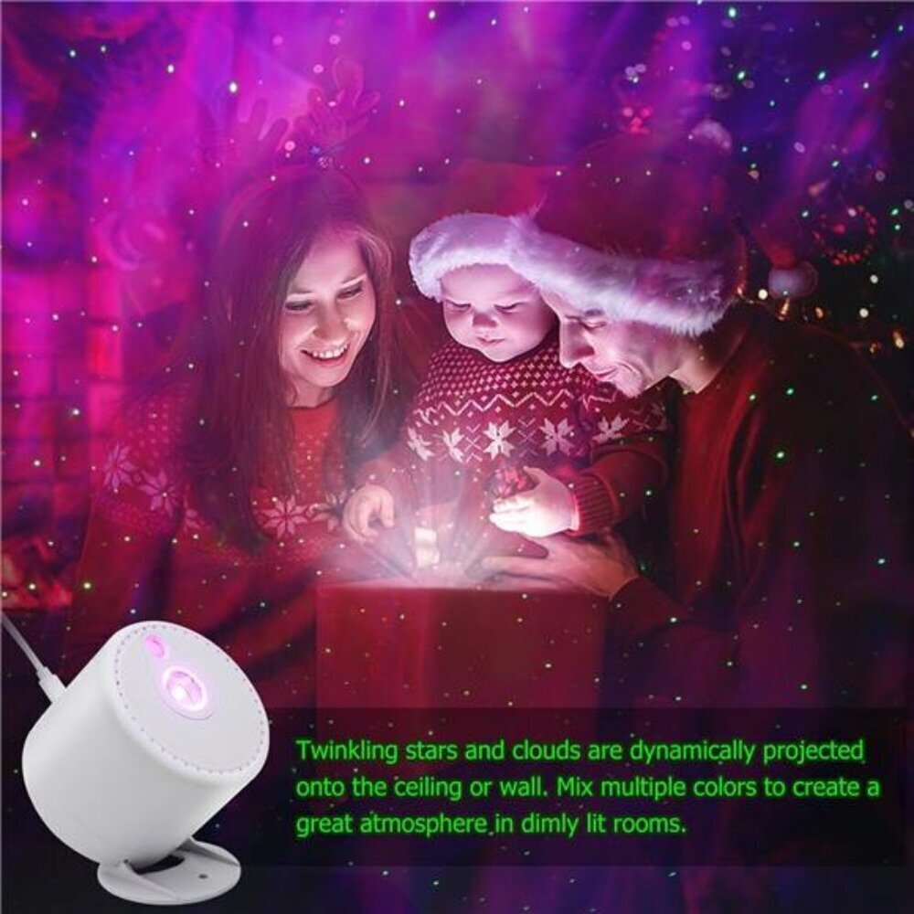 Galaxy Projector Star Projector with Timer and Remote Control Decoration Light - Picture 6 of 7